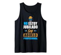Abuelo Mas Chingon Spanish Fathers Day Mexican Grandpa Camiseta sin Mangas