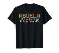 Abuelo Master Builder Building Ladrillos Bloques a Juego Familia Camiseta