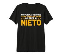 Abuelo No Eres Mi Nieto Día del Padre Camiseta Premium