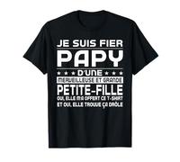 Abuelo Papy d'une et Grande Petite-Fille Camiseta