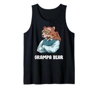 Abuelo Y Nieto Se Abrazan con Fuerza. El Amor del Abuelo Camiseta sin Mangas