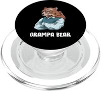 Abuelo Y Nieto Se Abrazan con Fuerza. El Amor del Abuelo PopSockets PopGrip para MagSafe
