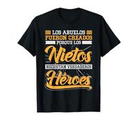 Abuelos porque nietos necesitan verdaderos héroes Camiseta