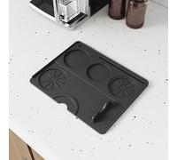 Abulun Alfombrilla de Silicona para Apisonador de Café, Alfombrilla de Apisonamiento de Espresso con Molde de Máquina de Café, Almohadilla Protectora para Accesorios de Barista