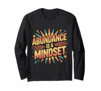 Abundance Is A Mindset Wealth Growth Positivity - Manga Larga
