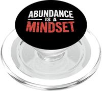 Abundance Is A Mindset Wealth Growth Positivity - PopSockets PopGrip para MagSafe