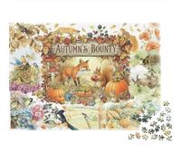 Abundancia del otoño Puzzle 1000 Piezas Adultos Y Niños,14 Años+,Desafío,Regalo Ideal Animal,Deco Pared,Premium,Rompecabezas,Anti-estrés,Relax,Reto,Educativo 52x38cm