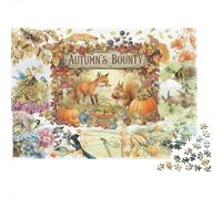 Abundancia del otoño Puzzle 1000 Piezas Adultos Y Niños,Anti-estrés,Regalo Ideal,Deco Pared Animal,Desafío,Premium,14 Años+,Rompecabezas,Relax,Reto,Educativo 70x50cm