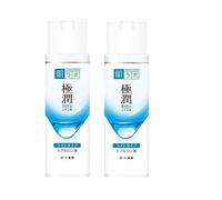 Aburiya [Lote de 2] Hadalabo Gokujyun - Loción hidratante hialurónica tipo ligero, 170 ml, hecho en Japón