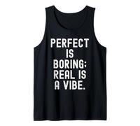 Aburrido Real es un Ambiente Bold Statement Camiseta sin Mangas