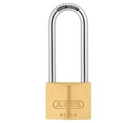 ABUS 05320 65 / 40mm Candado de Latón 63mm Arco Largo Mismo Cierre 404
