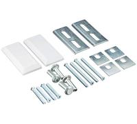 ABUS 106606 - Sistema de seguridad para el hogar | Compatible con PR2600, PR2700, PR2660 - 2 anclajes con tornillos M8 x 100 - Grosor de la puerta 38 - 120 mm - Unión de paso