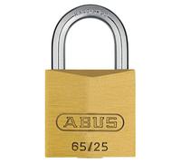 ABUS Mechanical - Candado de latÃ³n de 65/25 mm con llave similar 6253