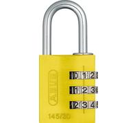 Abus 145/30_AMARILLO_C - Candado aluminio combinacion 30mm 3 dígitos amarillo blister