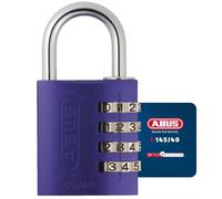 Abus 145/40_LILA - Candado aluminio combinacion 40mm 4 dígitos lila