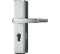 ABUS 210334 Security Door Fitting Type KLS 114 F1 Stainless Steel with Handles on Both Sides