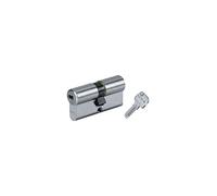 Abus 27067 - Cilindro de la puerta con llave, 10x30 mm, plateado