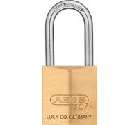 ABUS 27181 Candado de latón con arco de 30 mm de longitud y llave reversible