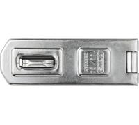 Abus 33700 - Candado con llave (80 mm, moderno) | Ojales de acero endurecido, tornillos ocultos, protección de pasador de bisagra, 35 mm de ancho, 100 mm de largo, 128 g
