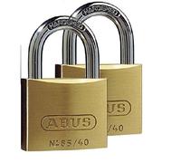 Abus 35129 65/40 - Candado de latón (40 mm, 2 unidades)