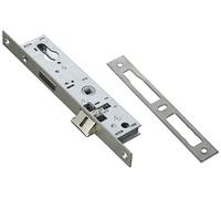 Abus 36914-Cerradura para puerta metal, 36 mm, color Gris