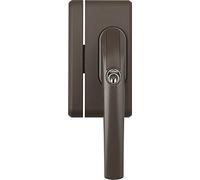 Abus 37188 FO400N B AL0145 - Tirador adicional para ventana con cerrojo, color negro