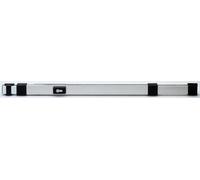 Abus 430755 - Barra antirrobo para puerta | Asegura puertas de apertura interior (780 - 1040 mm) con medio cilindro - Incluye 3 llaves, construcción de acero resistente