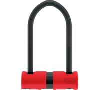 Abus 440A Alarma U-Lock - 4.2x6.3 Con Llave Negro/Rojo Incluye Soporte
