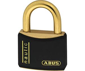 ABUS 462270 - Elemento de puertas | Adecuado para uso en exteriores - Grillete y cuerpo de cerradura de latón macizo - Cilindro de precisión - Incluye 2 llaves