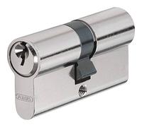 Abus 47133 - Cilindro y llave (M), Color Plata