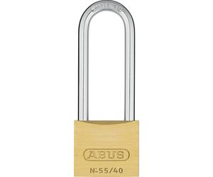 ABUS - 55/40 40mm Candado de latón arco largo 63 - ABU5540LS63