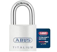 Abus 56579 - Candado con llave (50 mm), color plateado