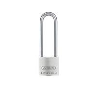 Abus 64TI/30HB60 KA6312 - Candado Titalium de 30mm arco extra largo llaves iguales