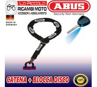 Cadena ABUS Granit Power Xs 67 / 105hb50 Yellow + 12ks120 Black Loop Moto &