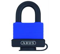 Abus 70IB/45 Kd azul todo tipo de clima sólido cuerpo de latón con tapa para el mal tiempo y stainessless grillete de acero candado de llave diferentes