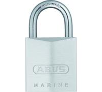 Abus 75IB/30_KA - Candado cromado llave de seguridad arco Inoxidable 30mm llaves iguales