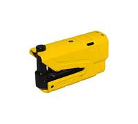 Abus 78611-2 - Bloqueador de disco de alarma para moto, homologado SRA, amarillo