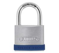 ABUS 80874 - Candado de Roca Cerradura, Color Plateado