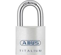 Abus 80TI/50KA8011 - Candado Titalium arco Nano protect y llave de 6 pitones 50mm llaves iguales