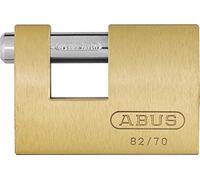 Abus 82/70 KA8511 - Candado rectangular de latón 70mm llaves iguales