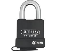 Abus 8363C - Candado para bicicleta | Acero especial endurecido con revestimiento Nano Protect, revestimiento de plástico, agujeros de grillete sellados