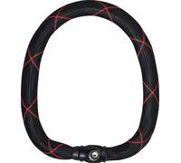 Abus 9210 IVY, cadena de seguridad 170 cm male Negro/Rojo