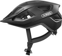 ABUS Aduro 3.0 LED casco de ciclismo, casco de ciudad deportivo en un diseño elegante para el día a día y excursiones deportivas, con luz trasera, para hombres y mujeres, talla L, gris