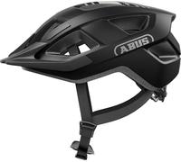 ABUS Aduro 3.0 LED casco de ciclismo, casco urbano deportivo en un diseño elegante para el día a día y excursiones deportivas, con luz trasera, para hombres y mujeres, talla S, negro