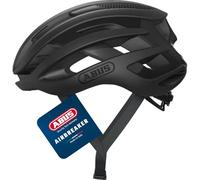 ABUS AirBreaker Casco de Ciclismo de Carretera - Casco de Ciclismo de Alta Gama para Ciclismo Profesional - para Hombres y Mujeres - Negro Mate, Talla L