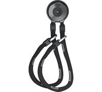 ABUS Anclaje de pared WCH + 2 x cadenas ACH 9KS - para la protección antirrobo de bicicletas y motocicletas en garajes, sótanos o delante de la casa - cadenas de nivel de seguridad 13