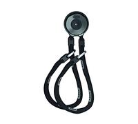 ABUS Anclaje de pared WCH + 2 x cadenas ACH 9KS - para la protección antirrobo de bicicletas y motocicletas en garajes, sótanos o delante de la casa - cadenas de nivel de seguridad 13