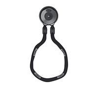 ABUS Anclaje de pared WCH + cadena ACH 9KS - para la protección antirrobo de bicicletas y motocicletas en garajes, sótanos o delante de la casa - nivel de seguridad 13-110 cm cadena larga