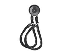 ABUS Anclaje de pared WCH + cadenas de inserción ACH 9KS TwinChain negro 110 cm