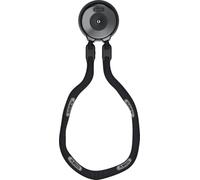 ABUS Anclaje de pared WCH + cadena ACH 9KS - para la protección antirrobo de bicicletas y motocicletas en garajes, sótanos o delante de la casa - nivel de seguridad 13-130 cm cadena larga